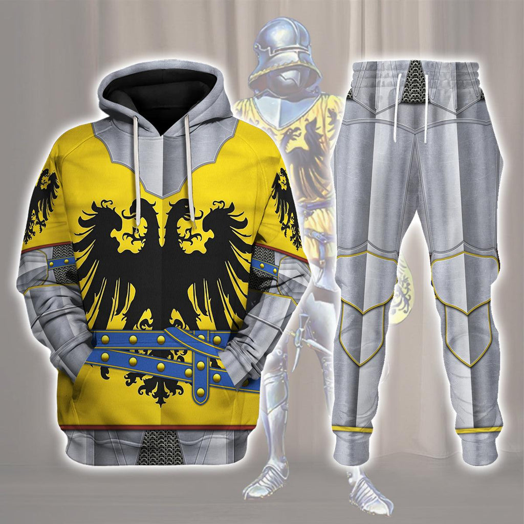 Oodiegang 15th Century Holy Roman Empire Knight Costume Hoodie Sweatshirt T-Shirt Tracksuit - Oodiegang.com