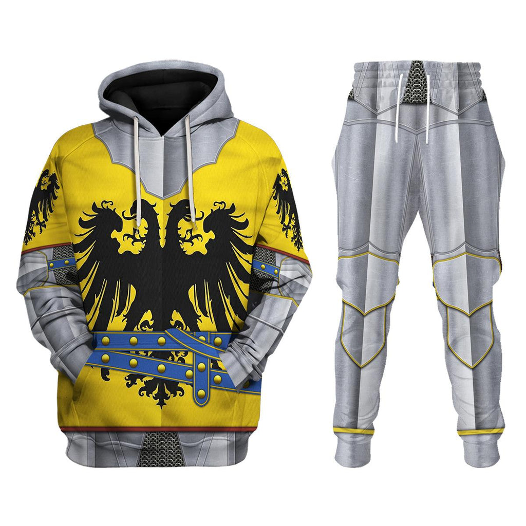 Oodiegang 15th Century Holy Roman Empire Knight Costume Hoodie Sweatshirt T-Shirt Tracksuit - Oodiegang.com