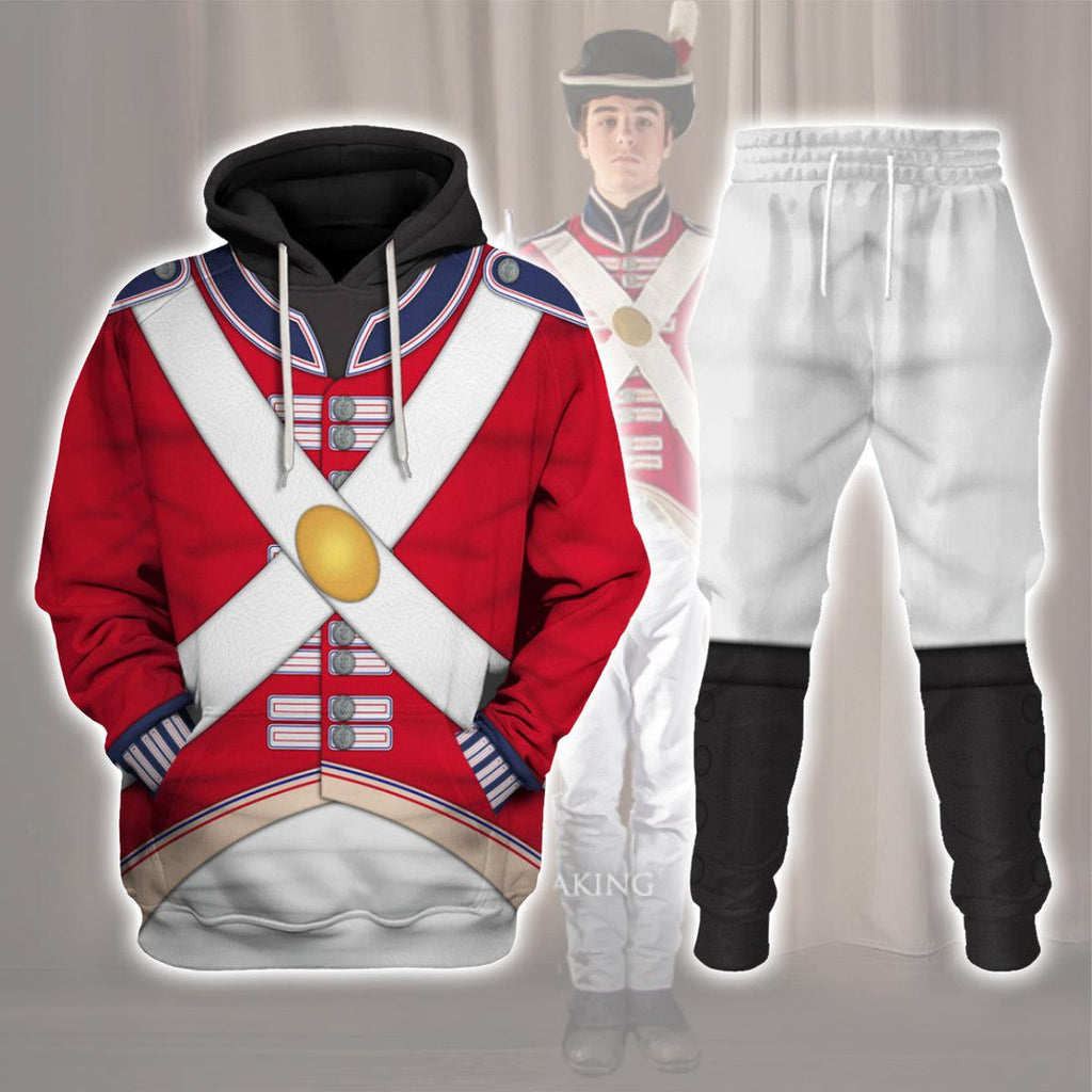 Oodiegang 1804 Royal Marine Ÿ?? Battle of Trafalgar Uniform All Over Print Hoodie Sweatshirt T-Shirt Tracksuit - DucG