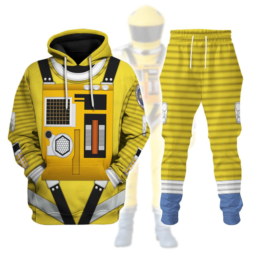 CustomsPig 2001: Space Odyssey Iconic Costume Yellow Hoodie Sweatshirt T-Shirt Sweatpants - CustomsPig.com