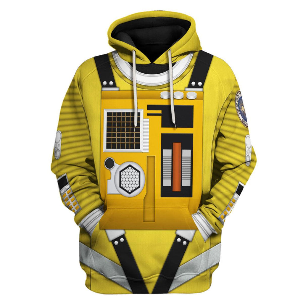 OodieGang 2001: Space Odyssey Iconic Costume Yellow Hoodie Sweatshirt T-Shirt Sweatpants - OodieGang.com