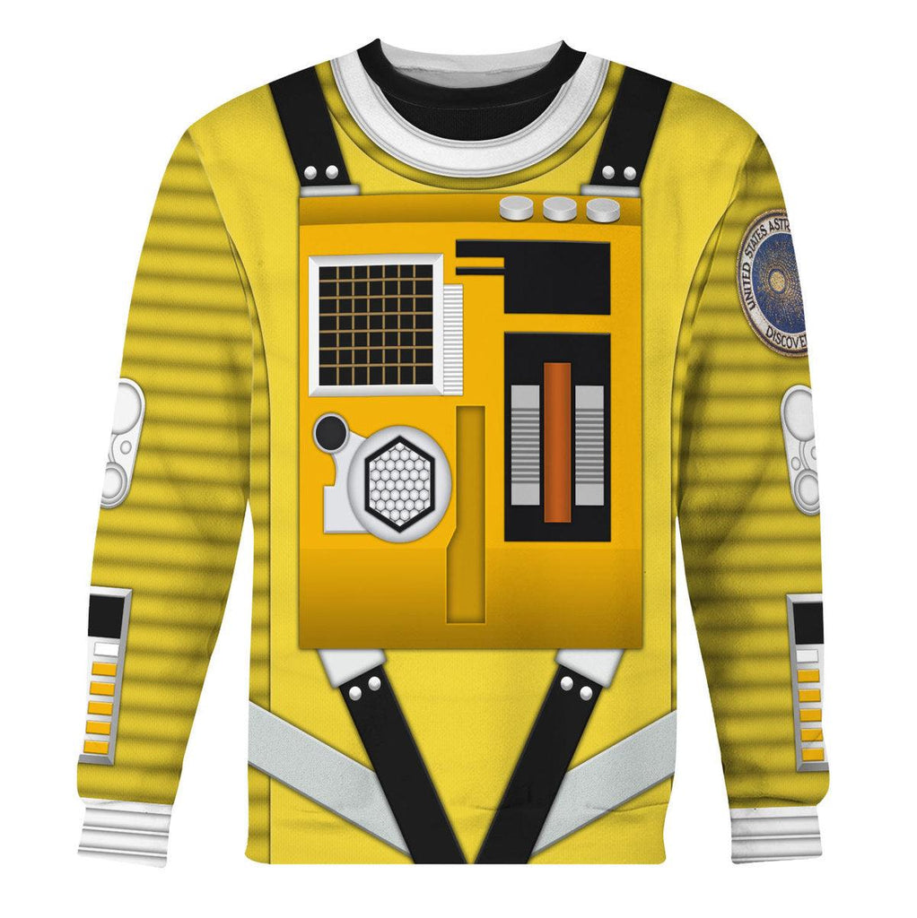 OodieGang 2001: Space Odyssey Iconic Costume Yellow Hoodie Sweatshirt T-Shirt Sweatpants - OodieGang.com