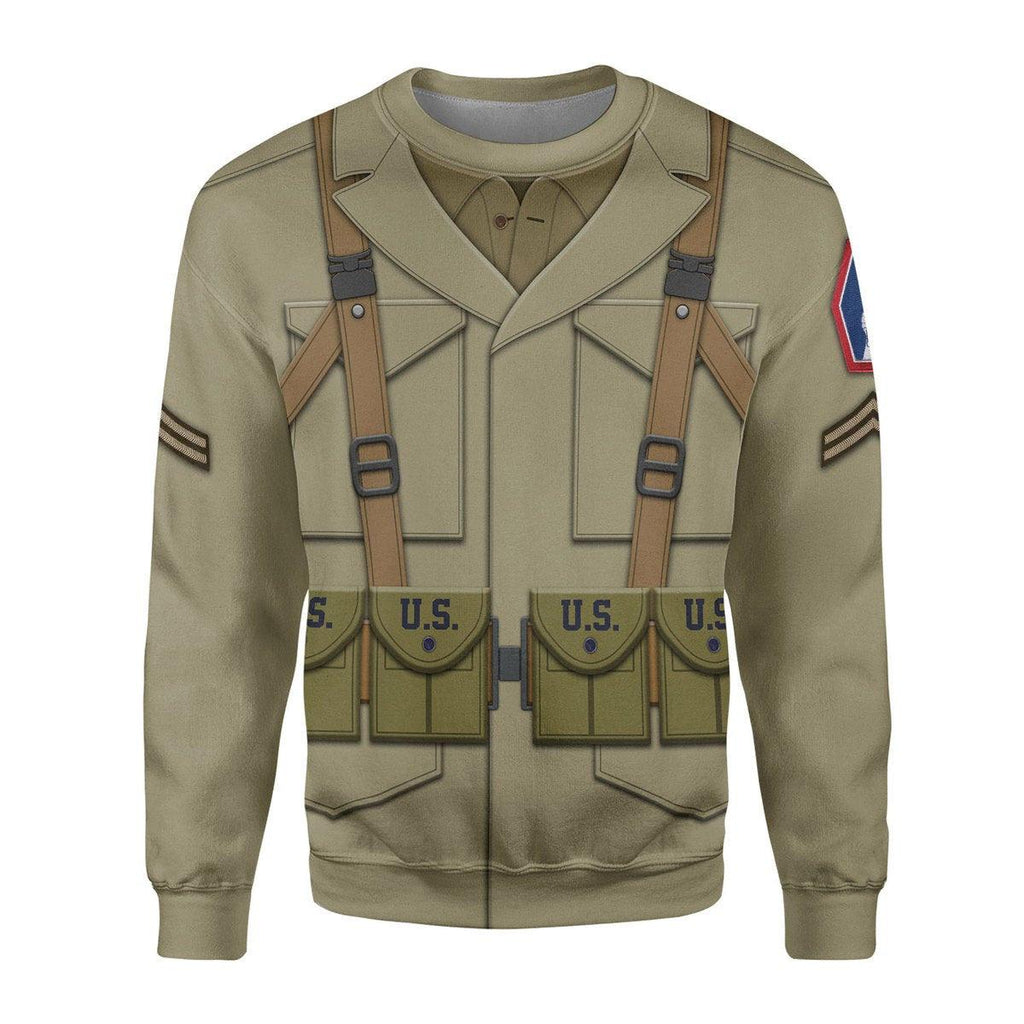 OodieGang 442nd Infantry Regiment Corporal Costume Hoodie Sweatshirt T-Shirt Tracksuit - OodieGang.com