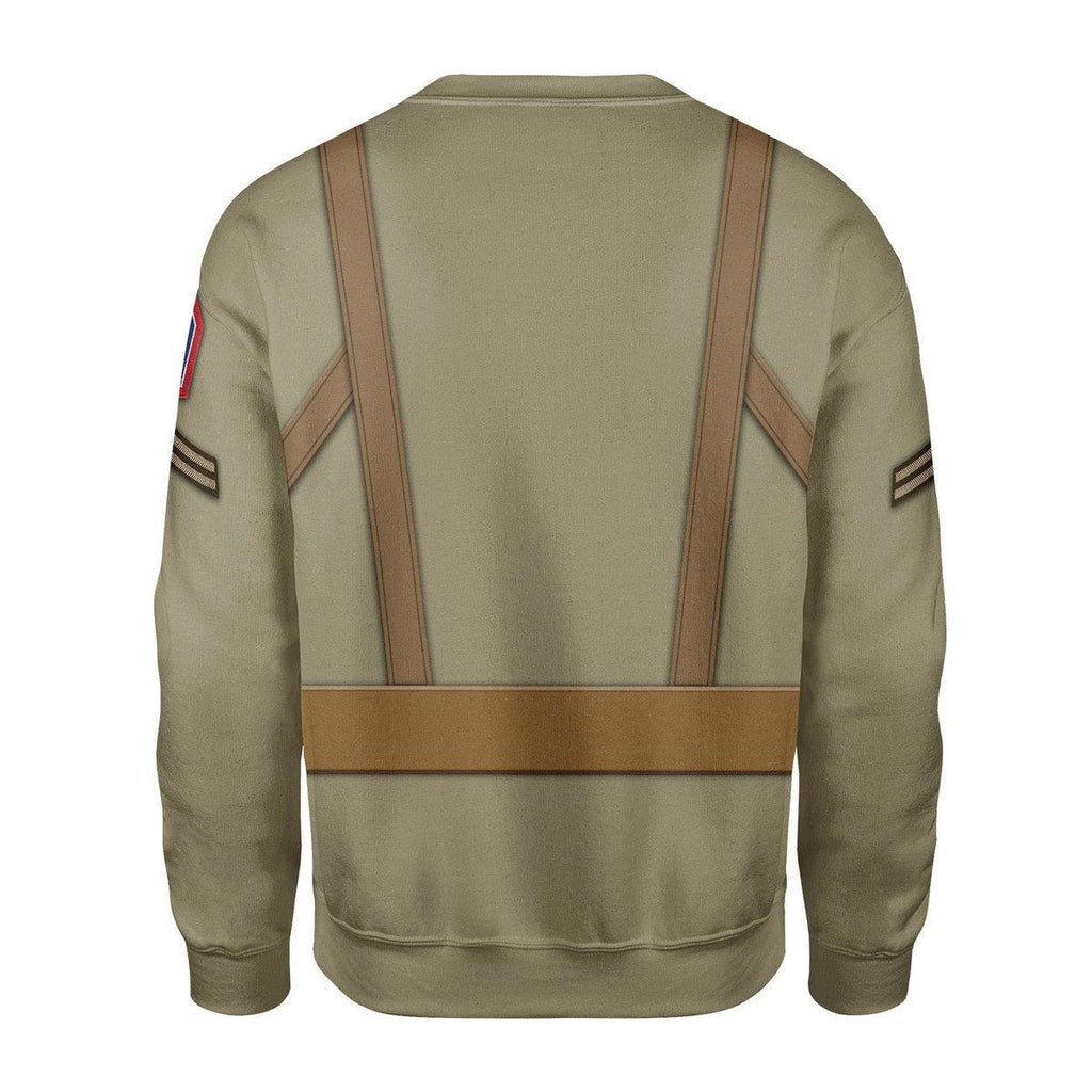 OodieGang 442nd Infantry Regiment Corporal Costume Hoodie Sweatshirt T-Shirt Tracksuit - OodieGang.com