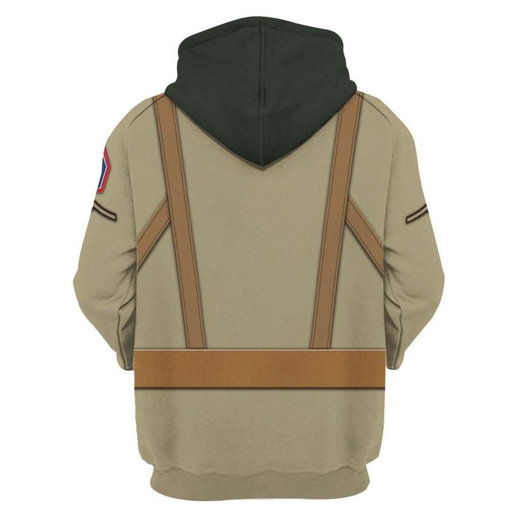 OodieGang 442nd Infantry Regiment Private Costume Hoodie Sweatshirt T-Shirt Tracksuit - OodieGang.com