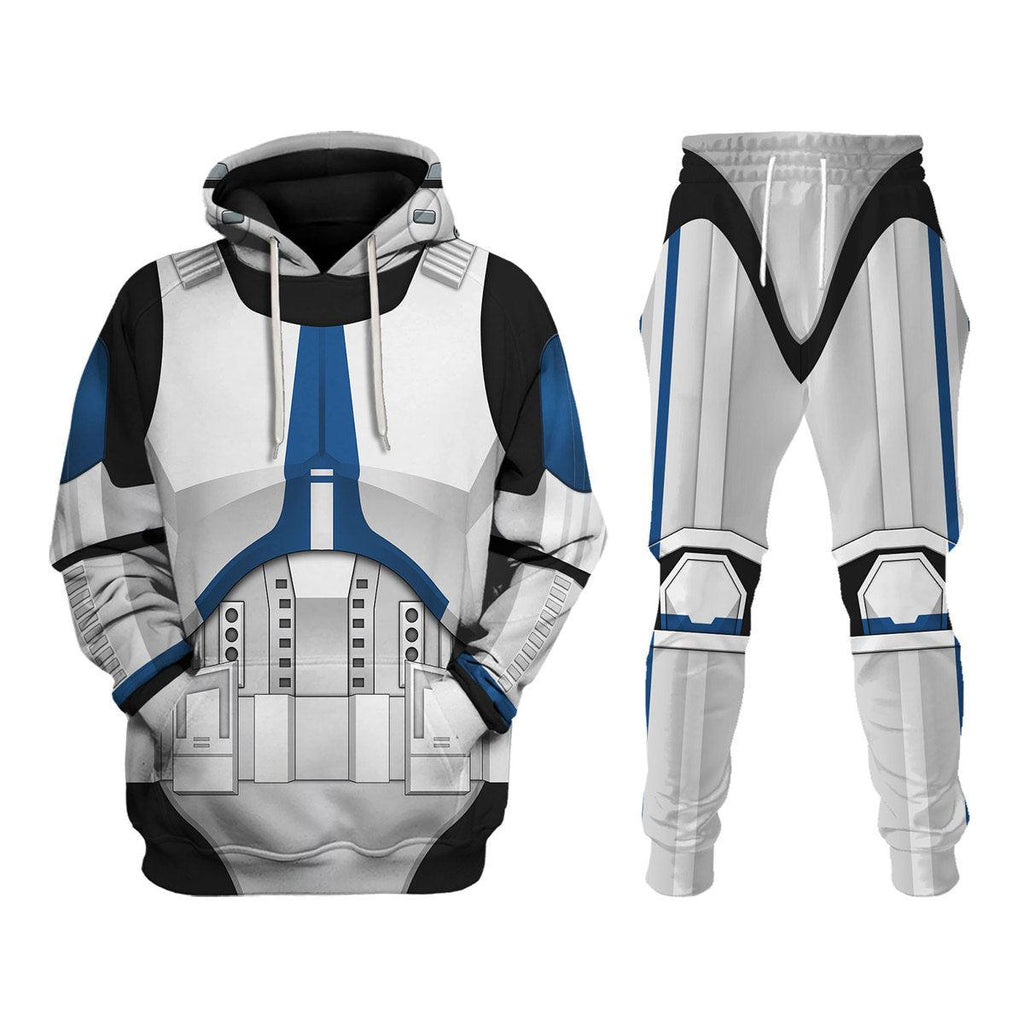 OodieGang 501st Clone Trooper Costume Hoodie Sweatshirt T-Shirt Sweatpants - OodieGang.com