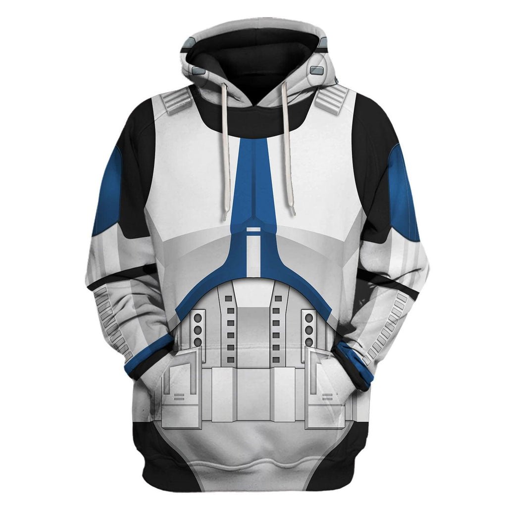 OodieGang 501st Clone Trooper Costume Hoodie Sweatshirt T-Shirt Sweatpants - OodieGang.com