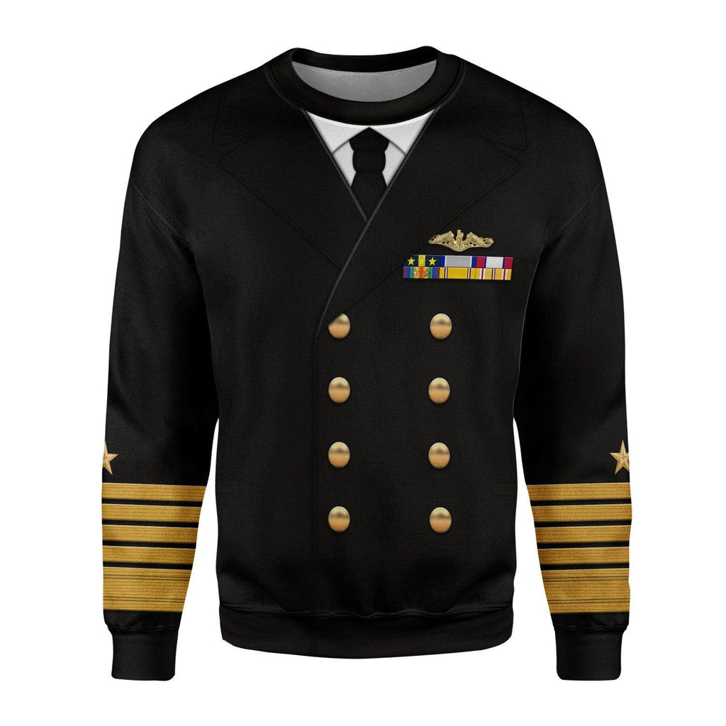 OodieGang Admiral Chester W. Nimitz Uniform Hoodie Sweatshirt T-Shirt Tracksuit - OodieGang.com