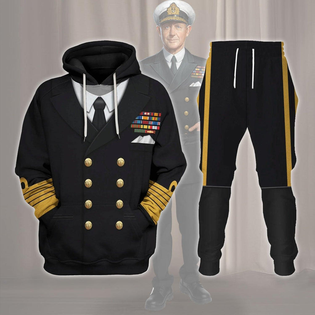 OodieGang Admiral Of The Fleet Andrew Browne Cunningham "ABC" Costume Hoodie Sweatshirt T-Shirt Tracksuit - OodieGang.com