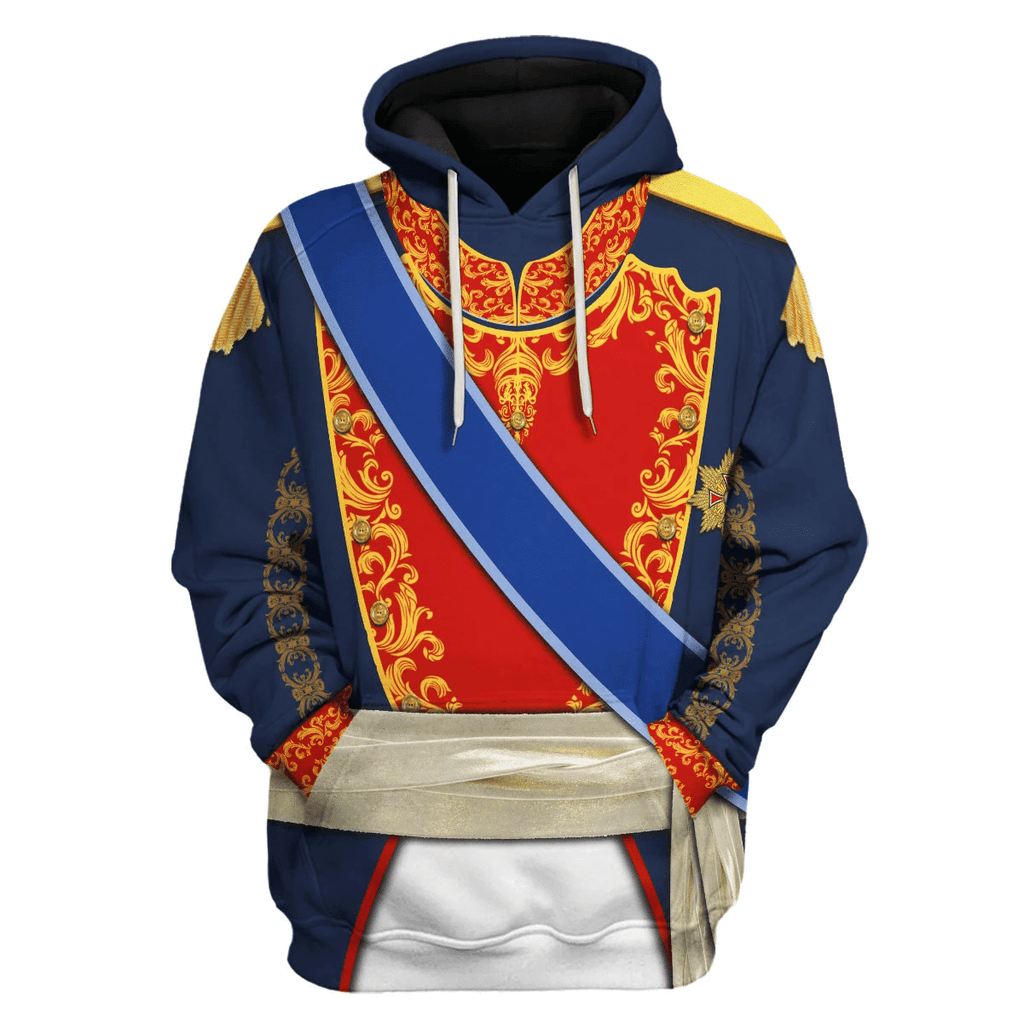 OodieGang Agustin de Iturbide, Augustine of Mexico Costume Hoodie Sweatshirt T-Shirt Tracksuit - OodieGang.com