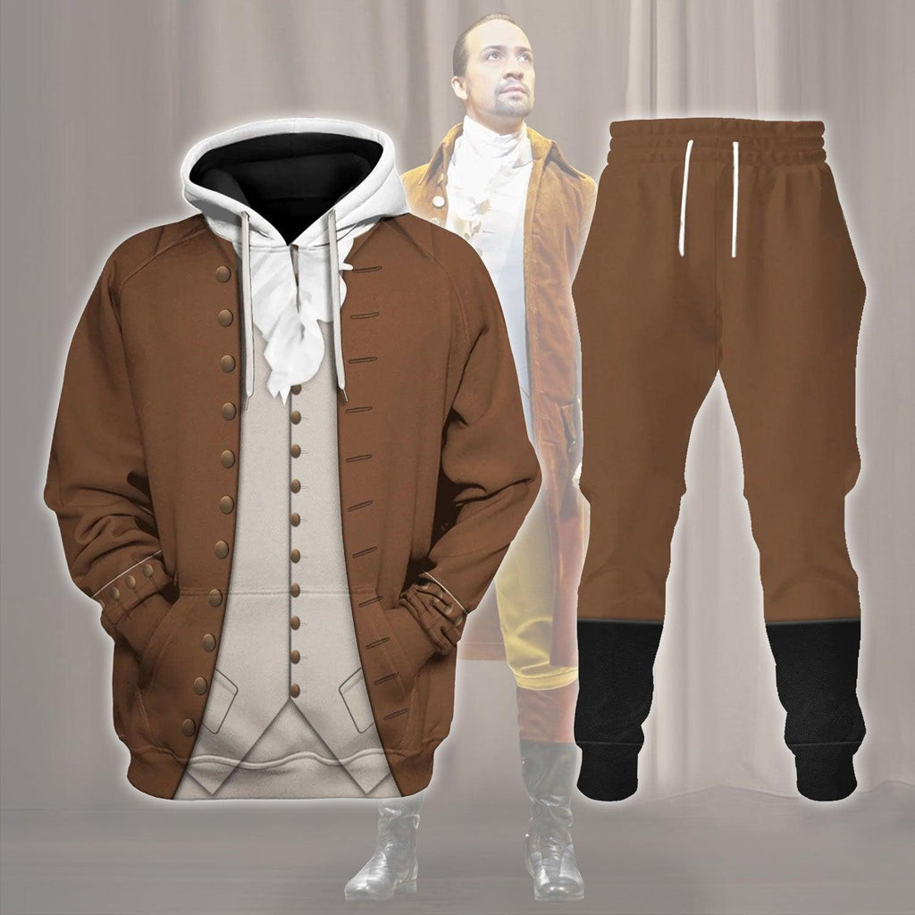 OodieGang Alexander Hamilton Founding Father of The United States Costume Hoodie Sweatshirt T-Shirt Tracksuit - OodieGang.com