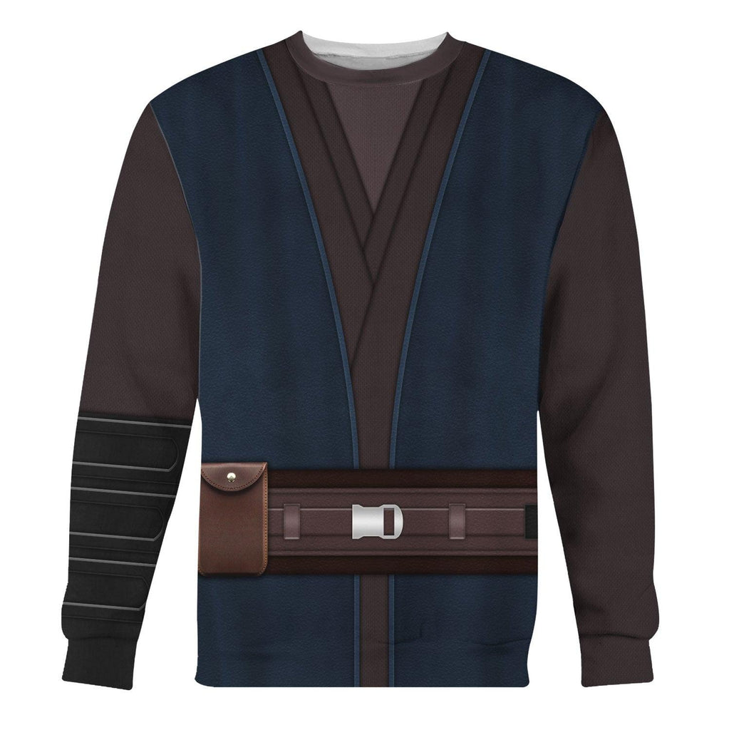 OodieGang Anakin Skywalker's Jedi Robes Costume Hoodie Sweatshirt T-Shirt Sweatpants - OodieGang.com