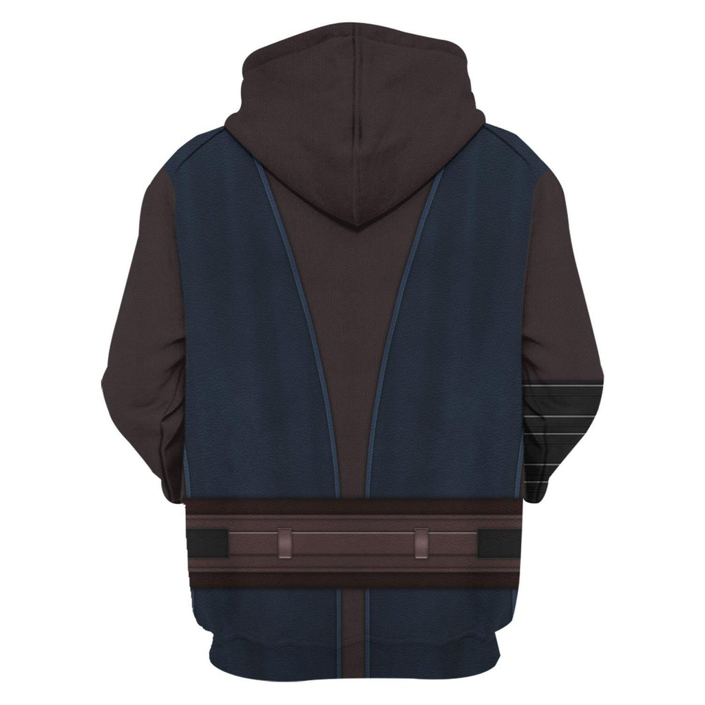 OodieGang Anakin Skywalker's Jedi Robes Costume Hoodie Sweatshirt T-Shirt Sweatpants - OodieGang.com