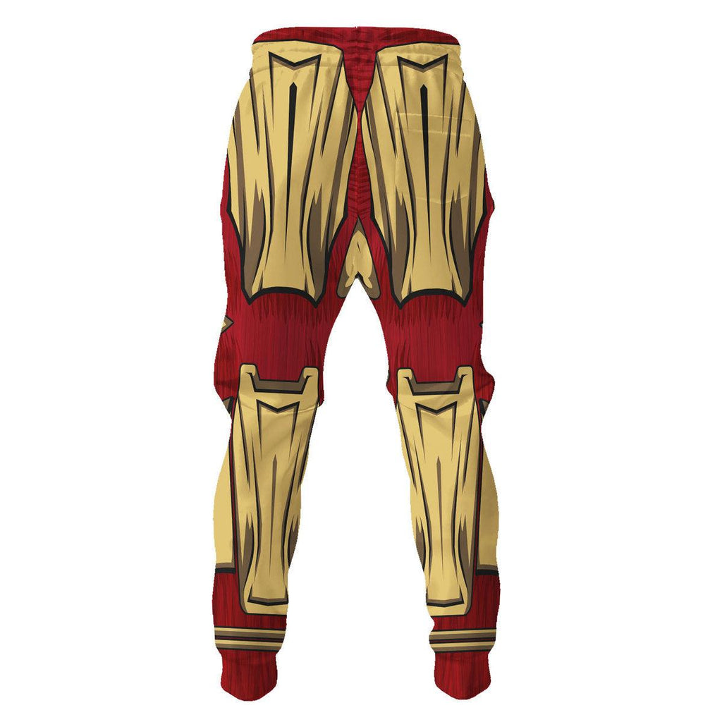 OodieGang Armored Titan Costume Hoodie Sweatshirt T-Shirt Sweatpants - OodieGang.com