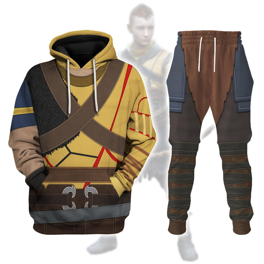 CustomsPig Atreus Costume Hoodie Sweatshirt T-Shirt Sweatpants - CustomsPig.com