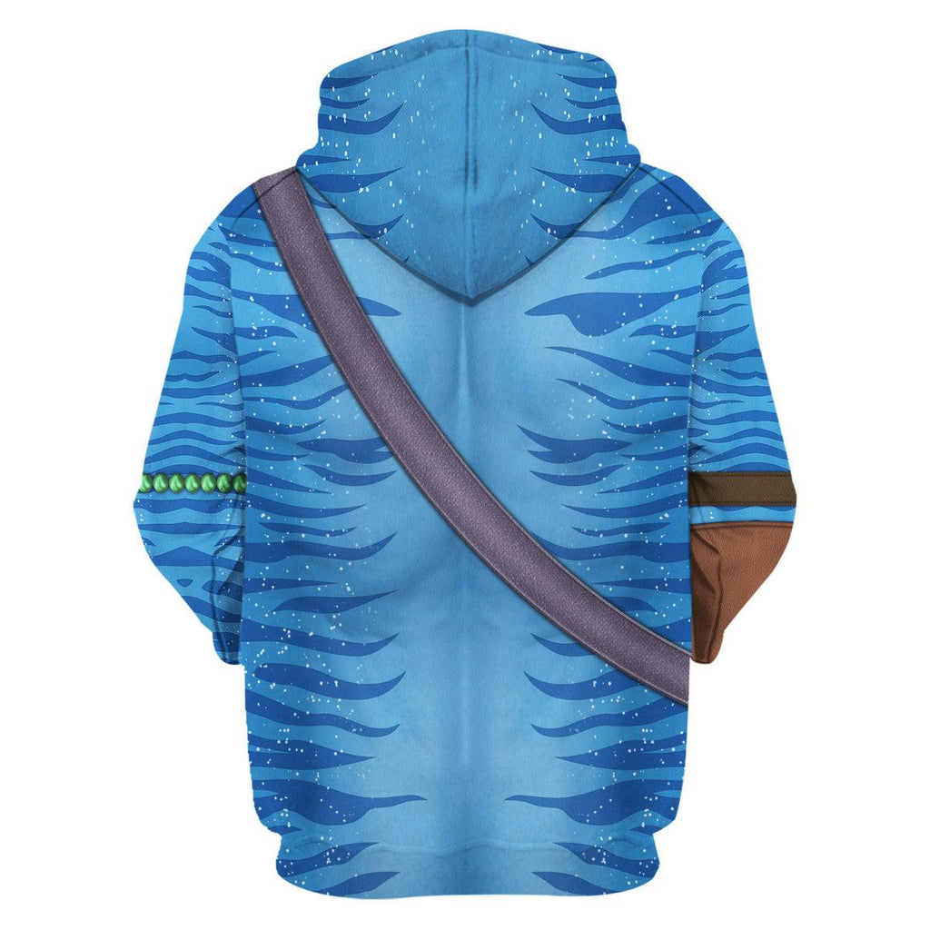 OodieGang Avatar Jake Cosplay Costume Hoodie Sweatshirt T-Shirt Tracksuit - OodieGang.com