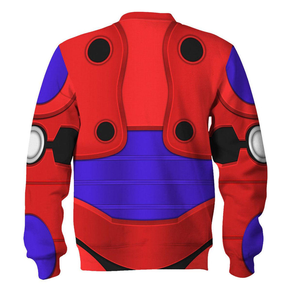 OodieGang Baymax Super Armor Cosplay Costume Hoodie Sweatshirt T-Shirt Sweatpants - OodieGang.com