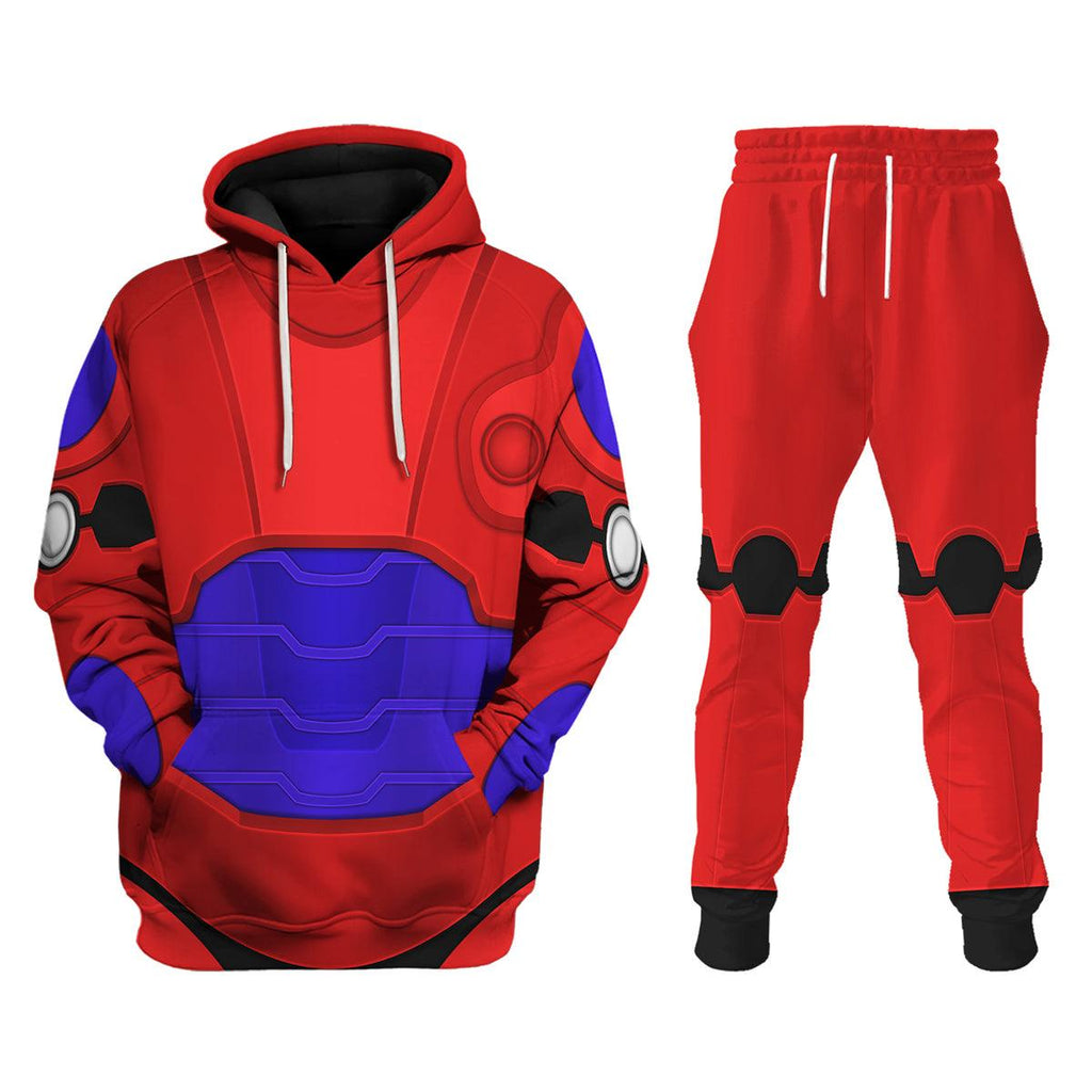 OodieGang Baymax Super Armor Cosplay Costume Hoodie Sweatshirt T-Shirt Sweatpants - OodieGang.com