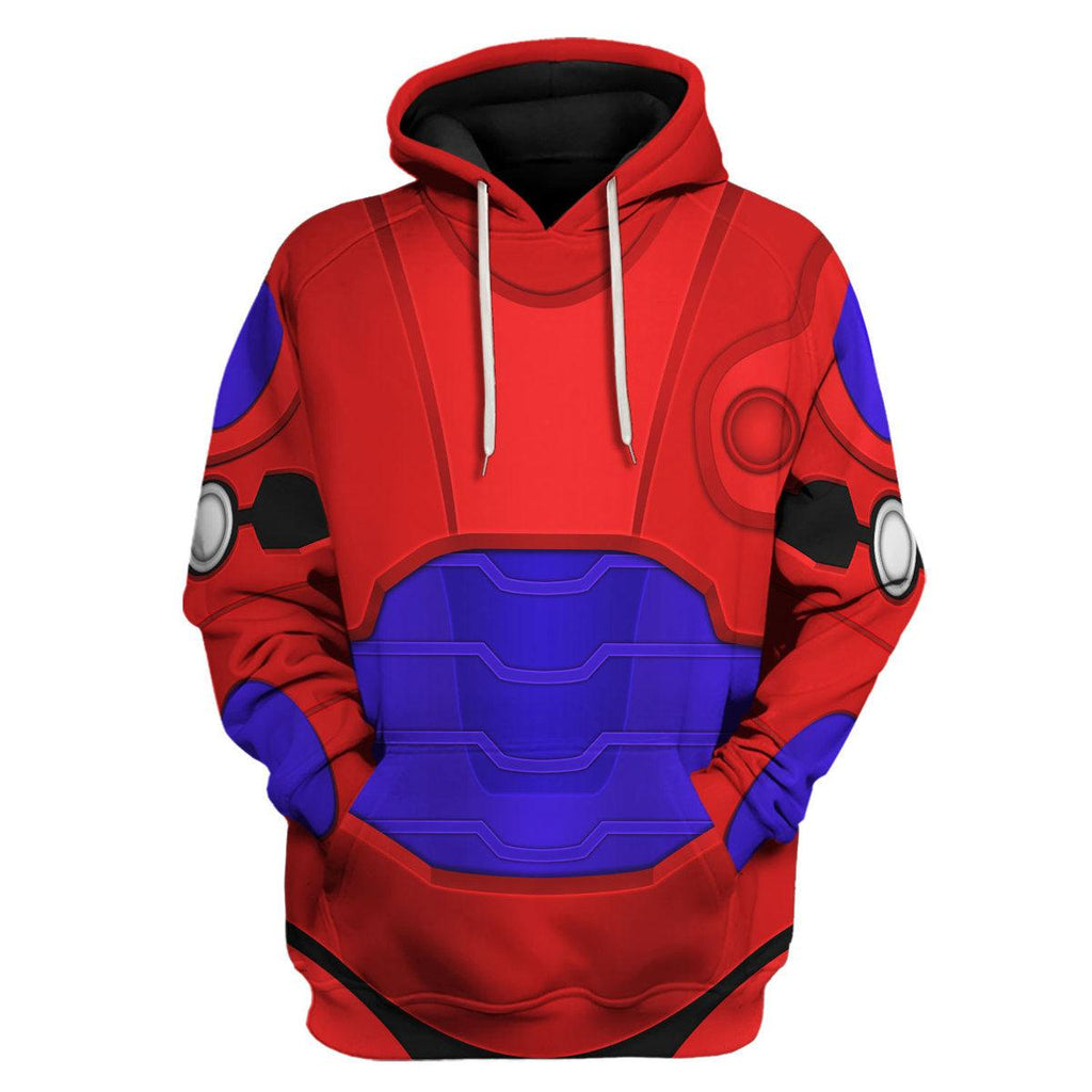 OodieGang Baymax Super Armor Cosplay Costume Hoodie Sweatshirt T-Shirt Sweatpants - OodieGang.com