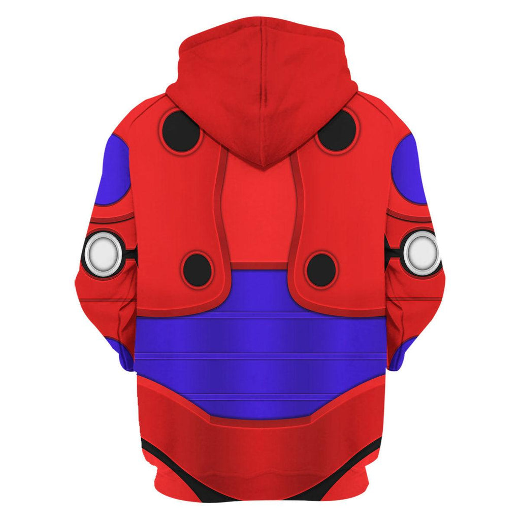 OodieGang Baymax Super Armor Cosplay Costume Hoodie Sweatshirt T-Shirt Sweatpants - OodieGang.com