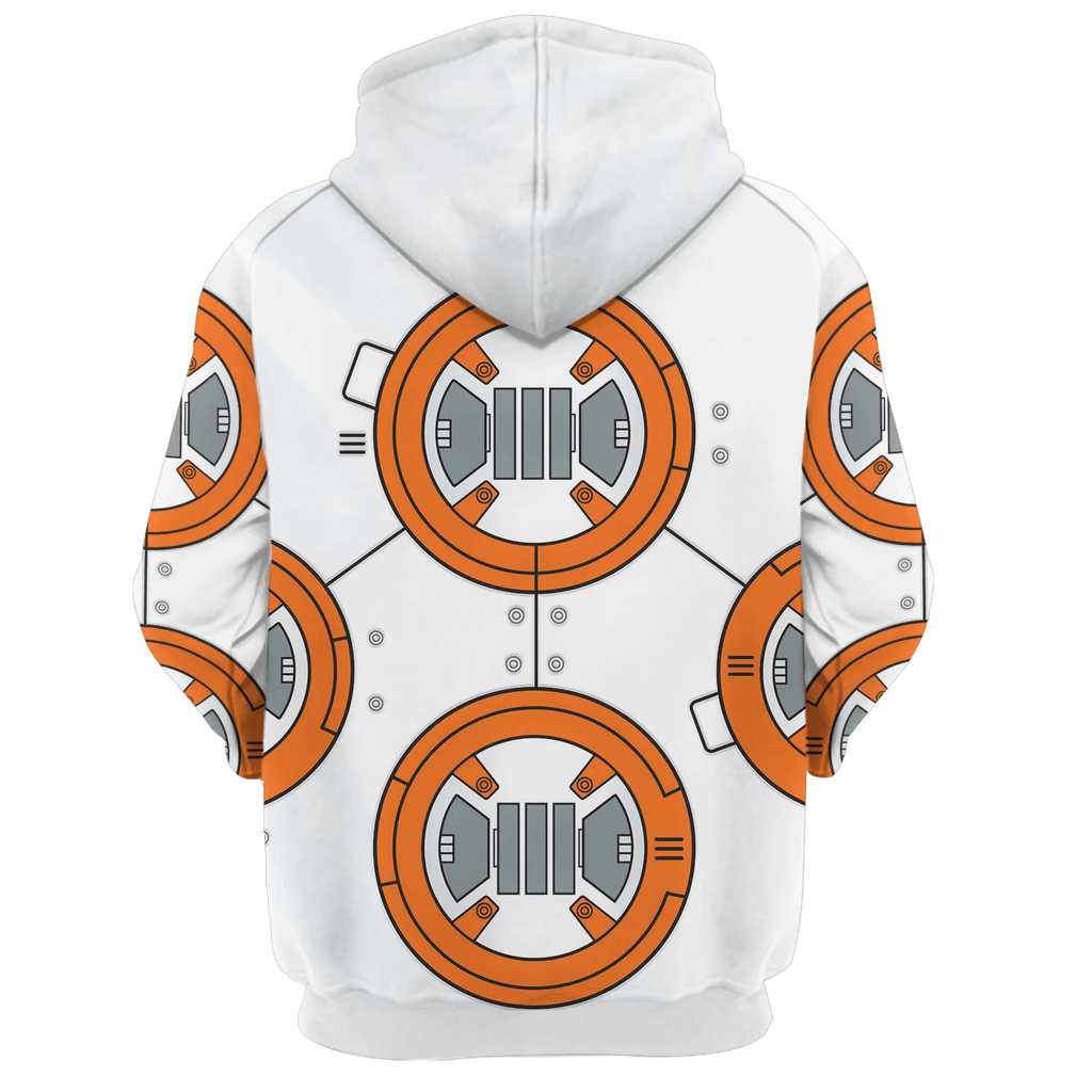 OodieGang BB 8 Robot Costume Hoodie Sweatshirt T-Shirt Sweatpants - OodieGang.com