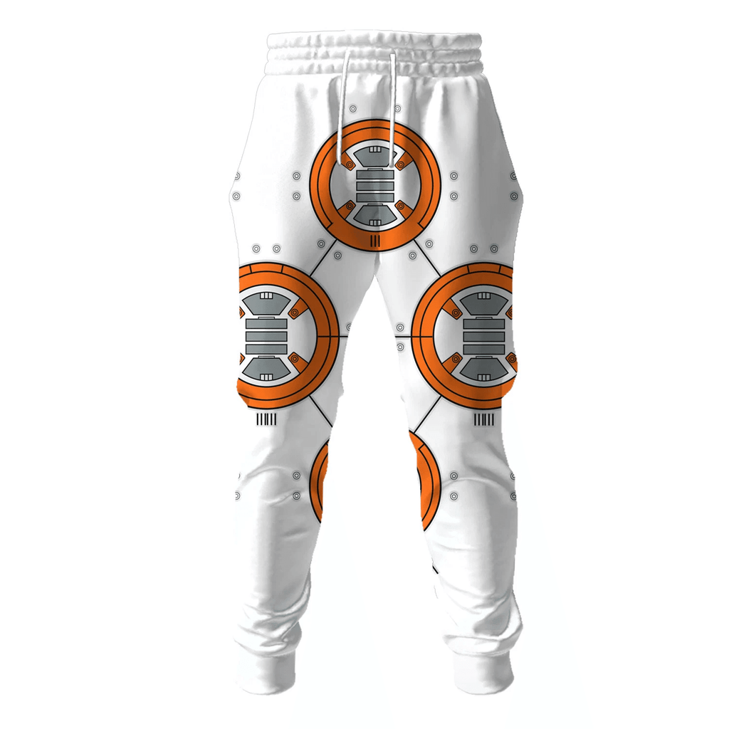 OodieGang BB 8 Robot Costume Hoodie Sweatshirt T-Shirt Sweatpants - OodieGang.com