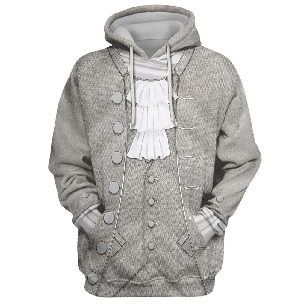 OodieGang Benjamin Franklin Founding Father of the United States Costume Hoodie Sweatshirt T-Shirt Tracksuit - OodieGang.com