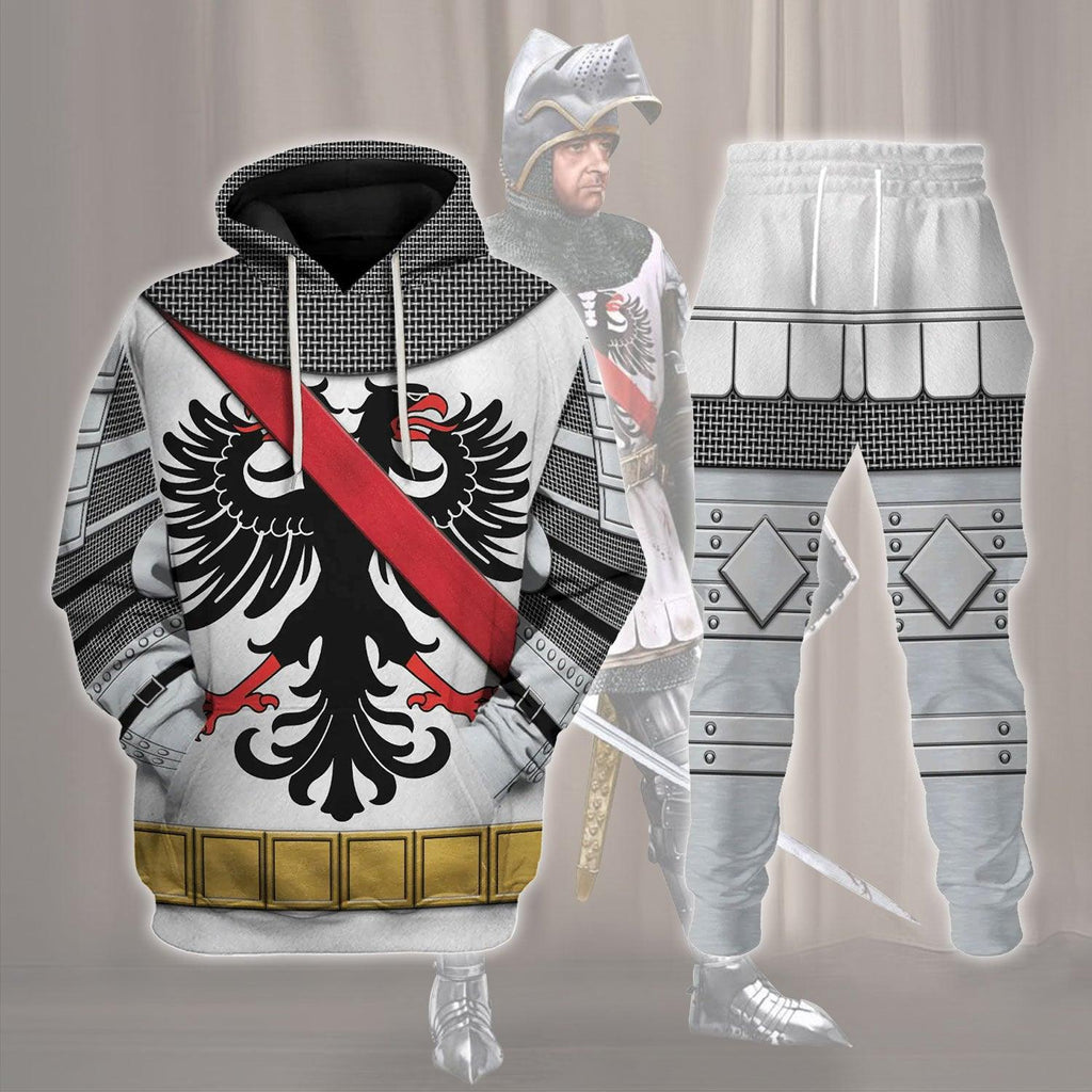 OodieGang Bertrand du Guesclin The Eagle of Brittany Costume Hoodie Sweatshirt T-Shirt Tracksuit - OodieGang.com