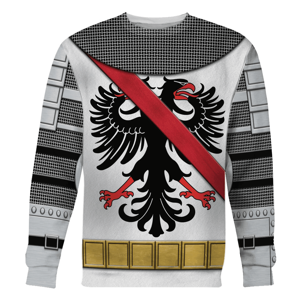 OodieGang Bertrand du Guesclin The Eagle of Brittany Costume Hoodie Sweatshirt T-Shirt Tracksuit - OodieGang.com