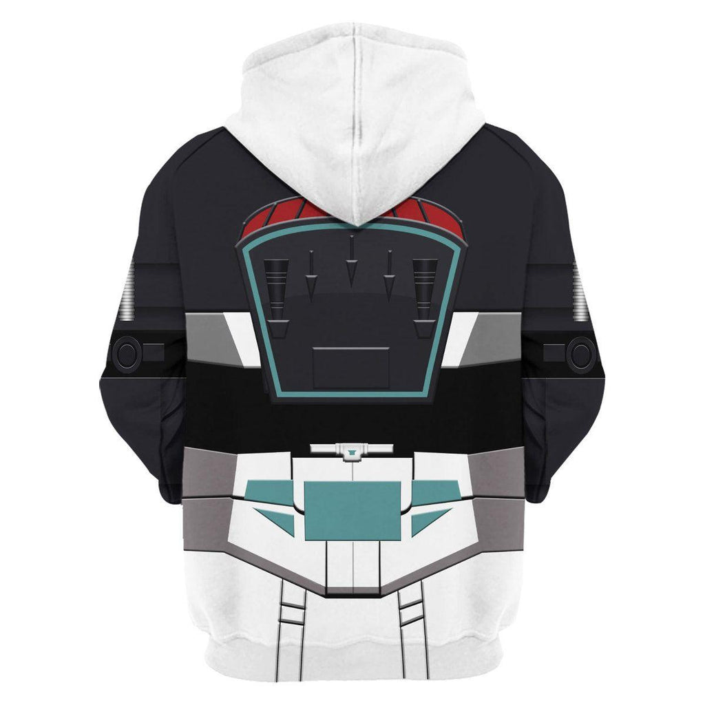 OodieGang Black Convoy Costume Cosplay Hoodie Tracksuit - OodieGang.com