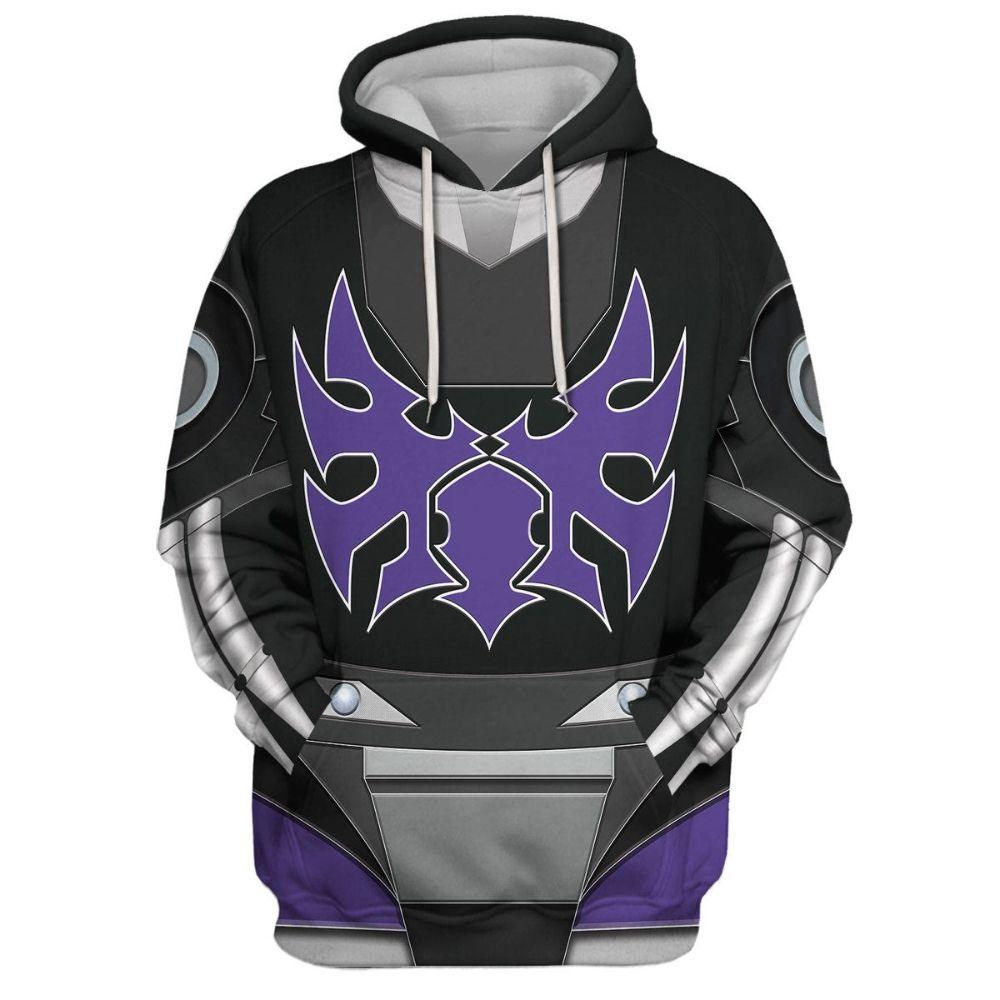 OodieGang Black Hot Rodimus Costume Cosplay Hoodie Tracksuit - OodieGang.com