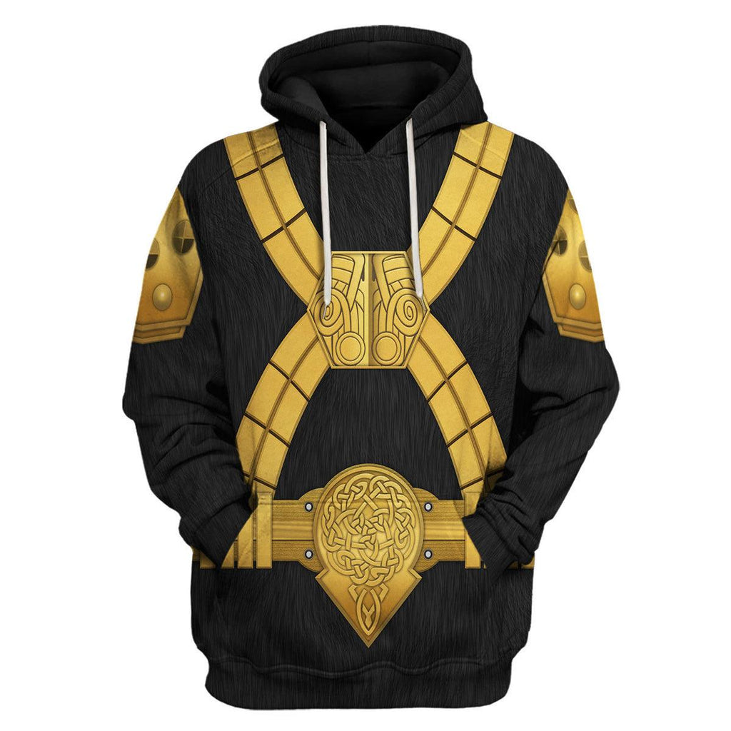 OodieGang Black Krrsantan Costume Hoodie Sweatshirt T-Shirt Sweatpants - OodieGang.com