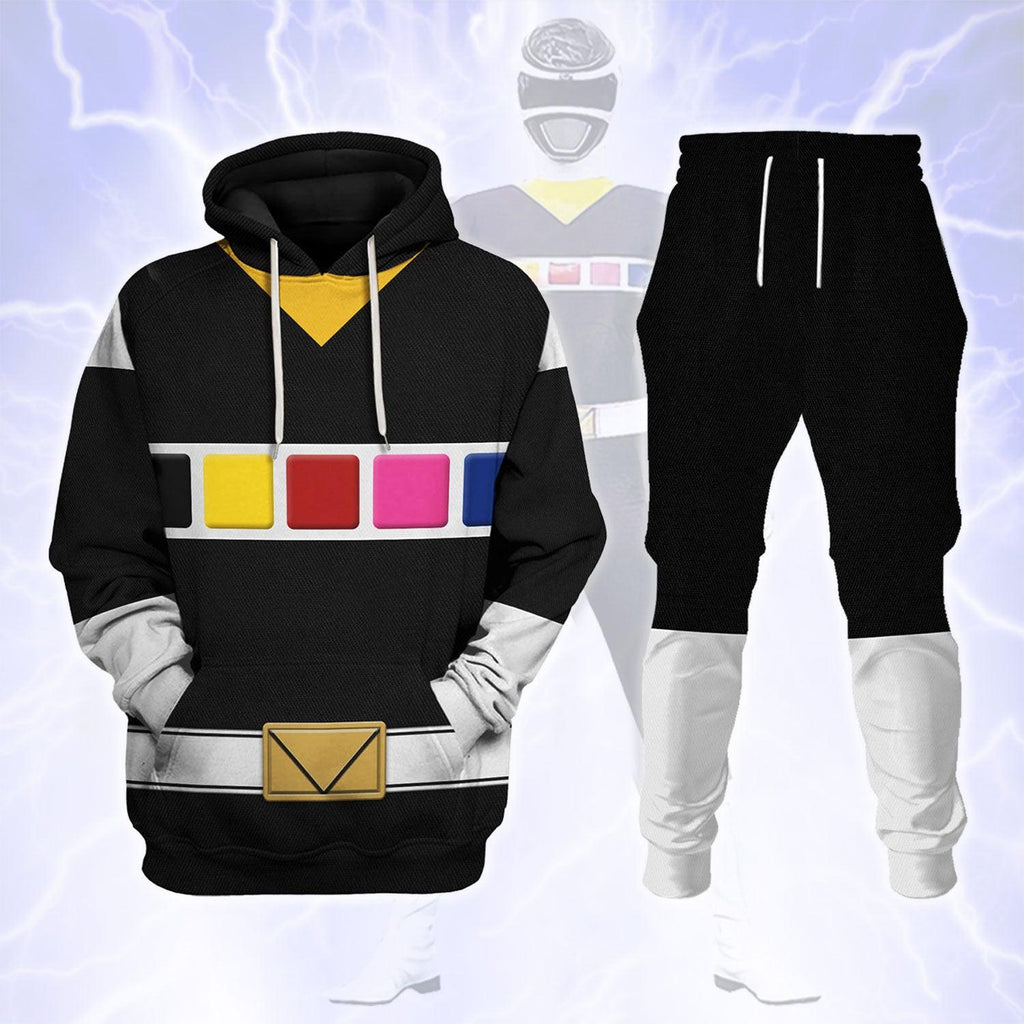 CustomsPig Black Space Ranger Hoodies Sweatshirt T-shirt Hawaiian Tracksuit - CustomsPig.com