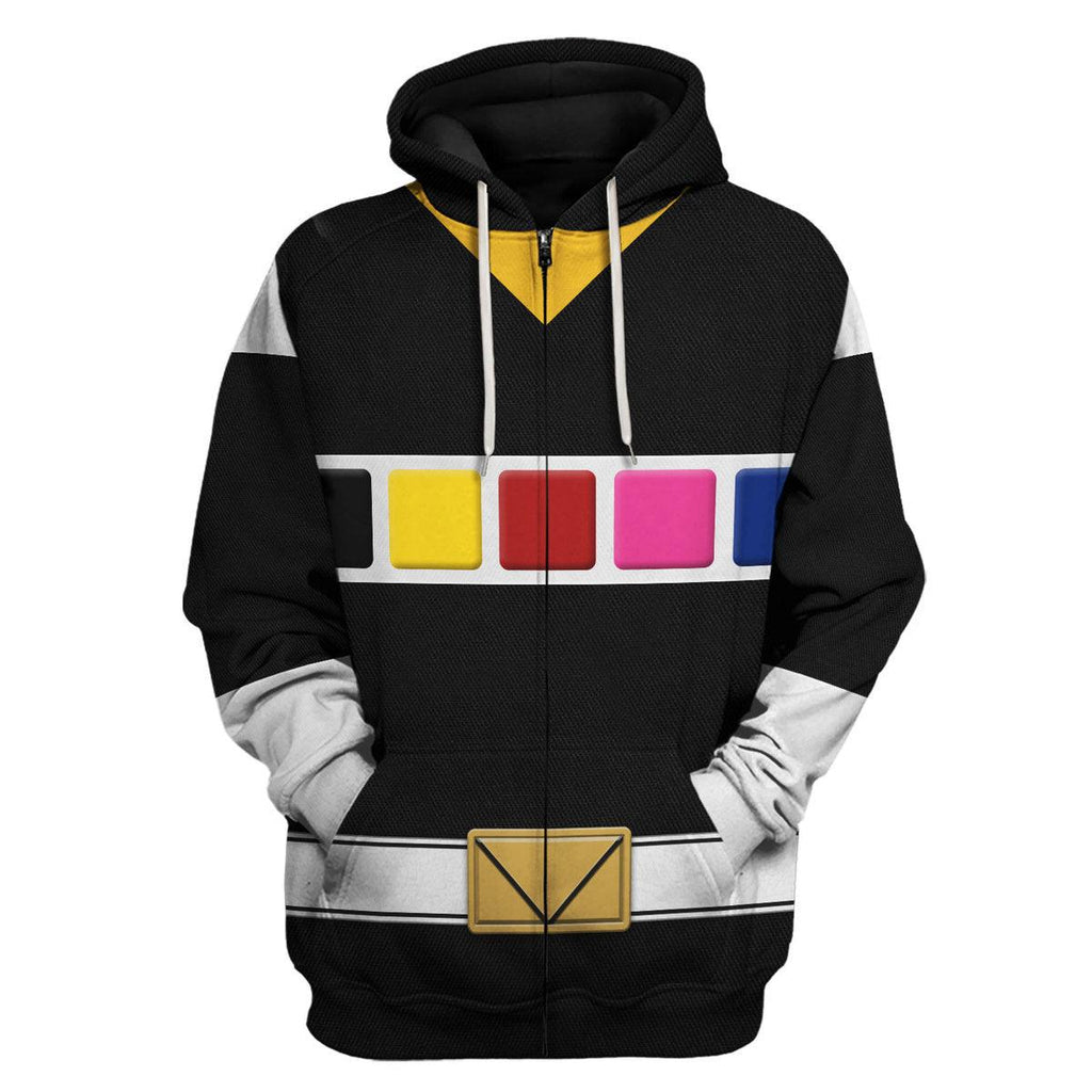 OodieGang Black Space Ranger Hoodies Sweatshirt T-shirt Hawaiian Tracksuit - OodieGang.com