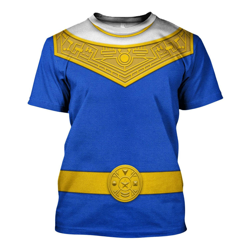 OodieGang Blue Power Rangers Zeo Hoodies Sweatshirt T-shirt Hawaiian Tracksuit - OodieGang.com