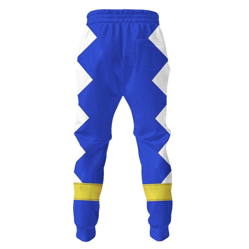 OodieGang Blue Ranger Dino Thunder Hoodies Sweatshirt T-shirt Hawaiian Sweatpants - OodieGang.com