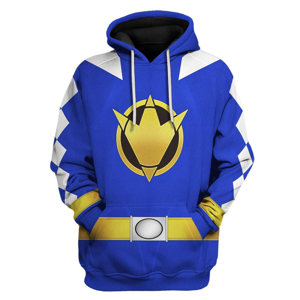 OodieGang Blue Ranger Dino Thunder Hoodies Sweatshirt T-shirt Hawaiian Sweatpants - OodieGang.com