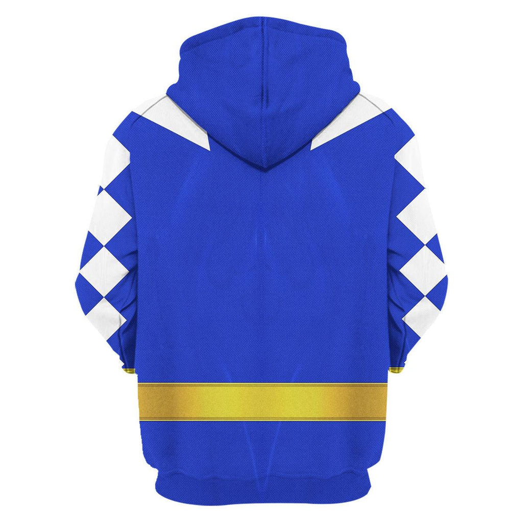 OodieGang Blue Ranger Dino Thunder Hoodies Sweatshirt T-shirt Hawaiian Sweatpants - OodieGang.com