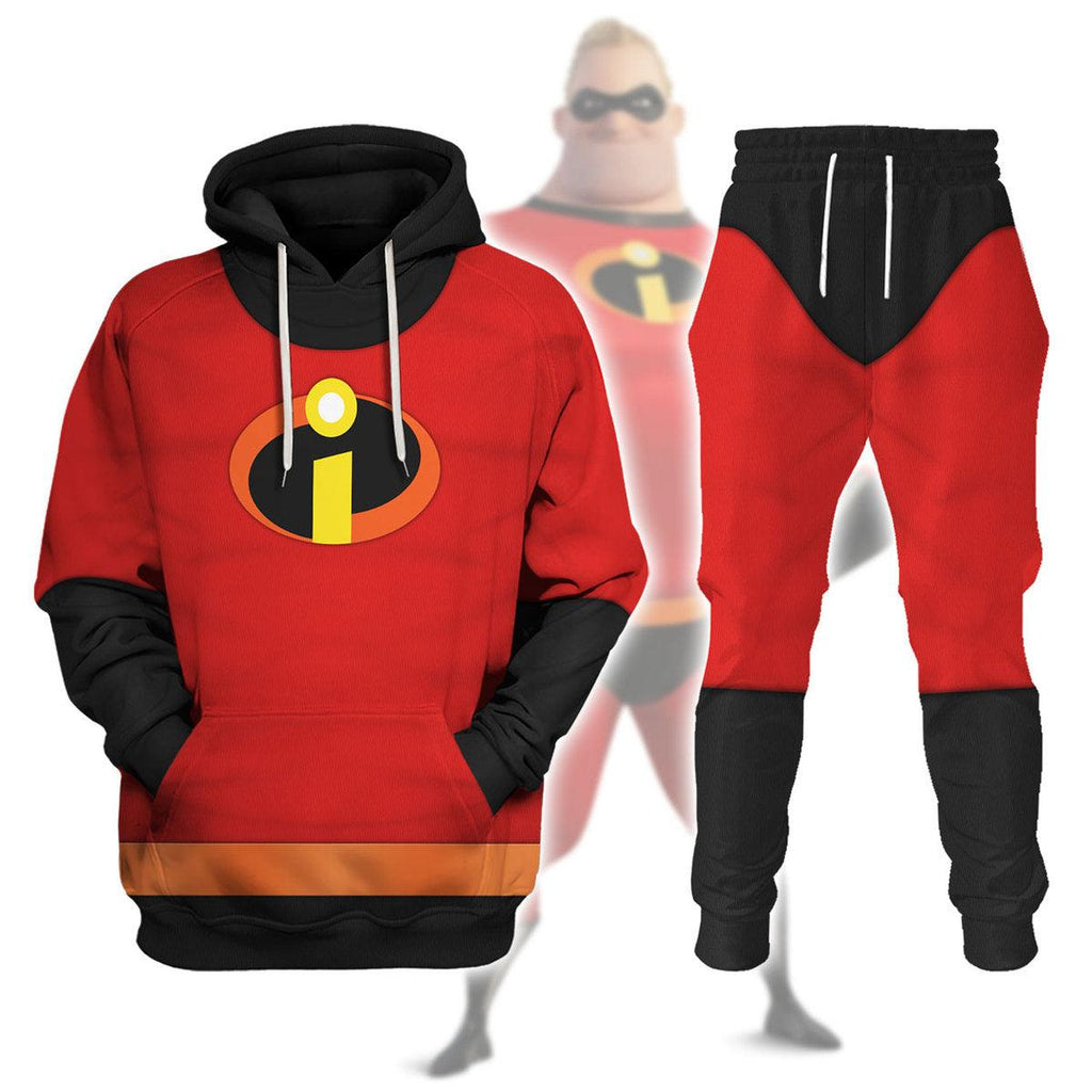 Oodiegang Bob Parr Costume Hoodie Sweatshirt T-Shirt Tracksuit - Oodiegang.com