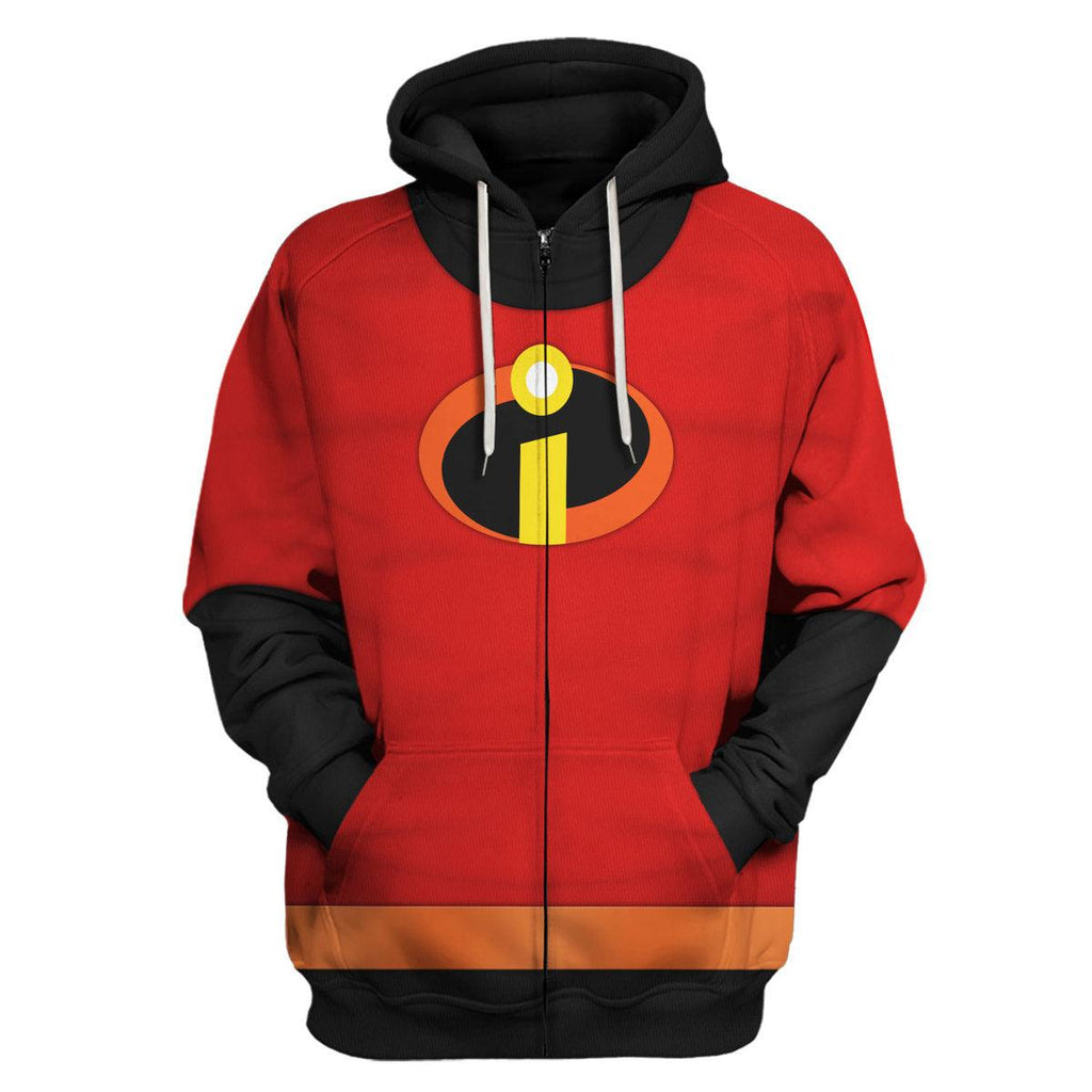 Oodiegang Bob Parr Costume Hoodie Sweatshirt T-Shirt Tracksuit - Oodiegang.com