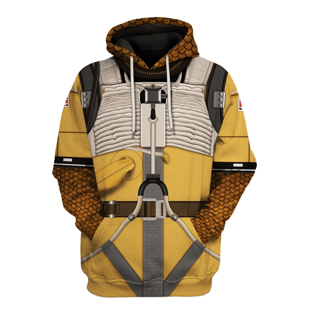 OodieGang Bossk Costume Hoodie Sweatshirt T-Shirt Sweatpants - OodieGang.com