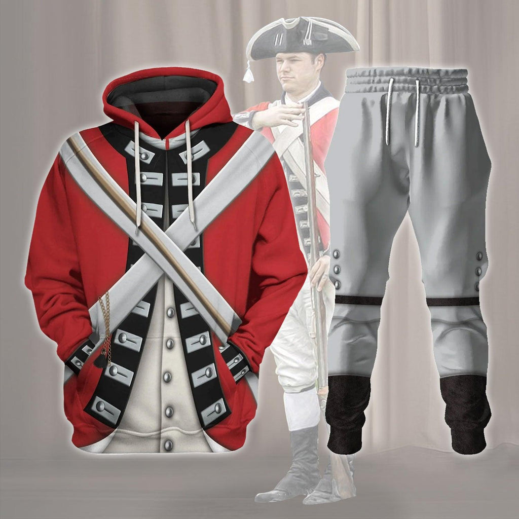 OodieGang British Army Red Coat Hoodie Sweatshirt T-Shirt Tracksuit - OodieGang.com