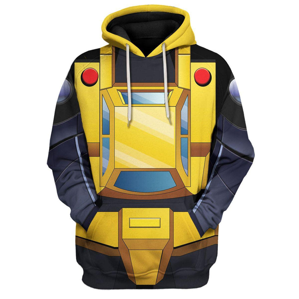 OodieGang Bumblebee Costume Cosplay Hoodie Tracksuit - OodieGang