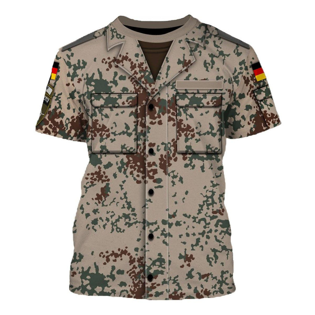 OodieGang Bundeswehr Afghanistan Uniform Costume Hoodie Sweatshirt T-Shirt Tracksuit - OodieGang.com