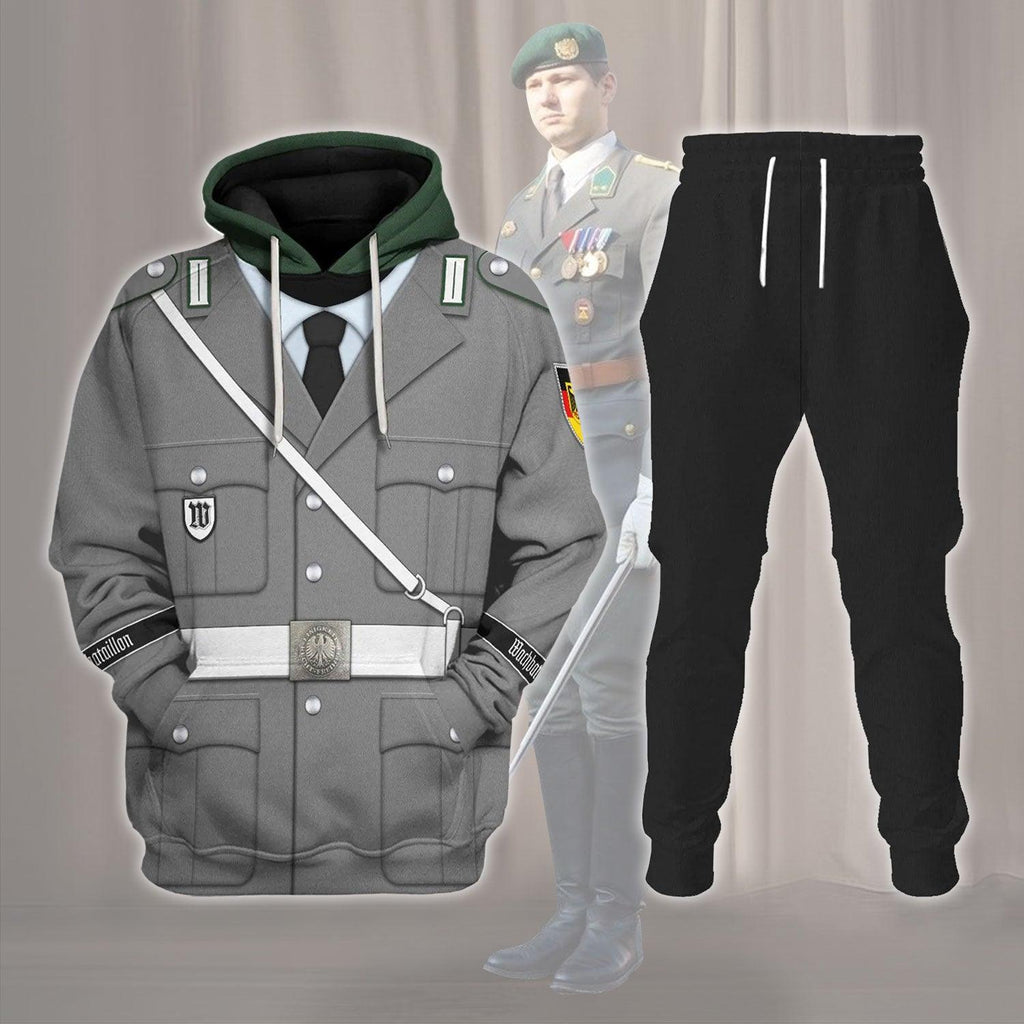 OodieGang Bundeswehr Wachbataillon Hauptgefreiter Costume Hoodie Sweatshirt T-Shirt Tracksuit - OodieGang.com