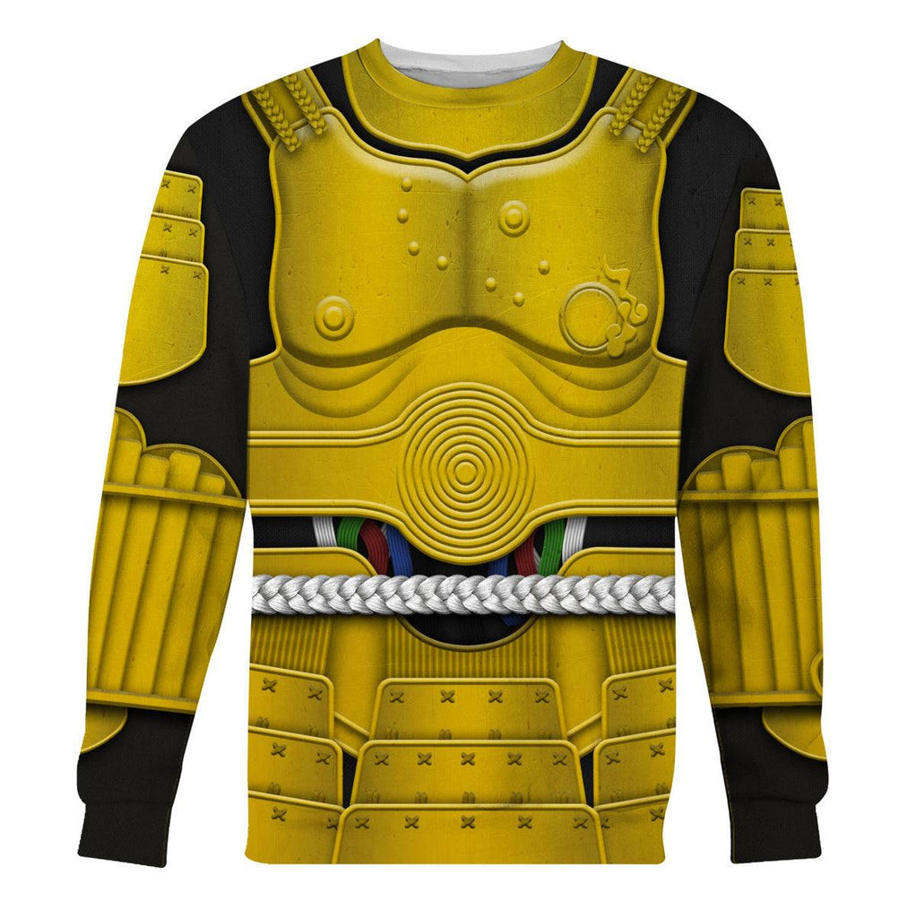 OodieGang C-3PO Samurai Costume Hoodie Sweatshirt T-Shirt Sweatpants - OodieGang.com