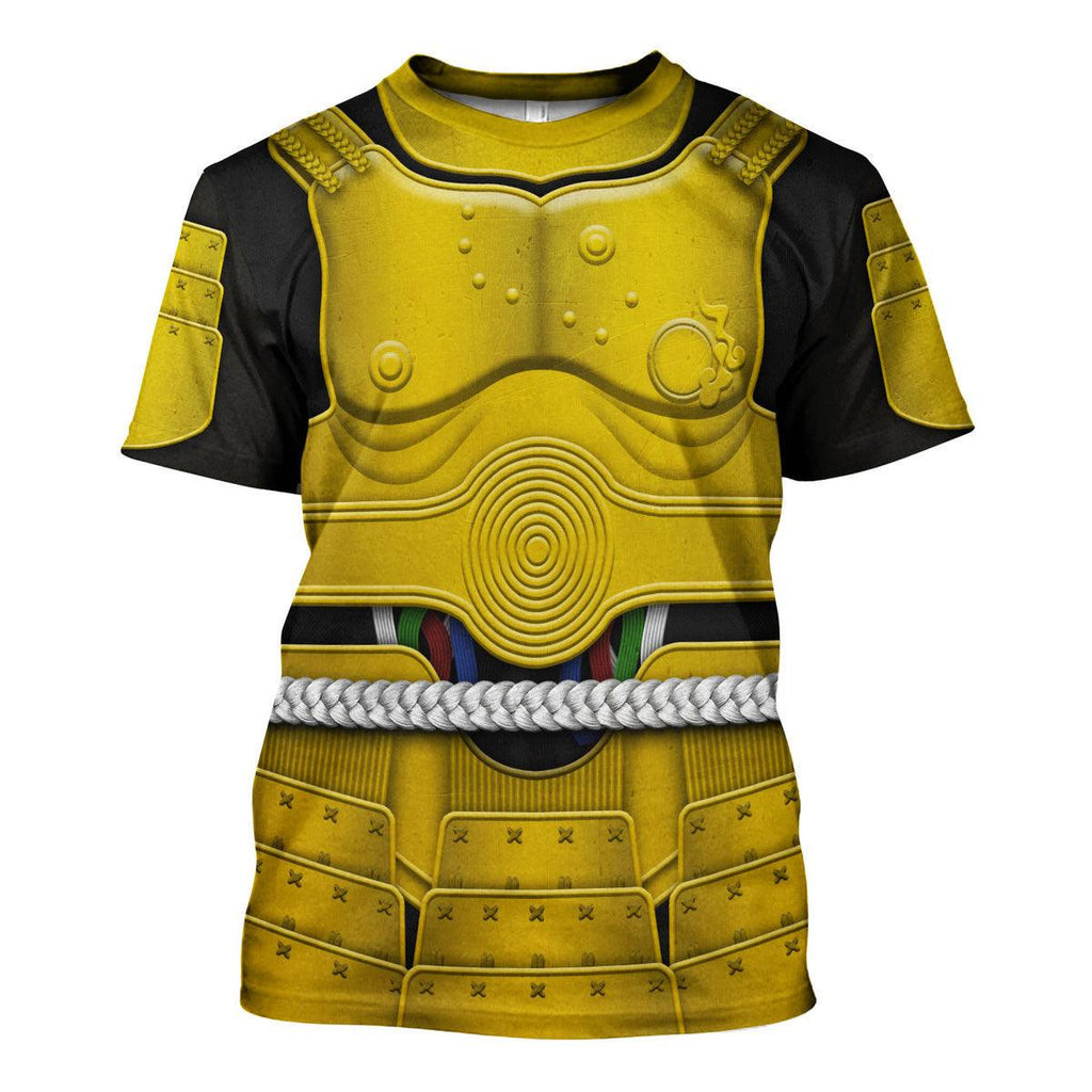 OodieGang C-3PO Samurai Costume Hoodie Sweatshirt T-Shirt Sweatpants - OodieGang.com