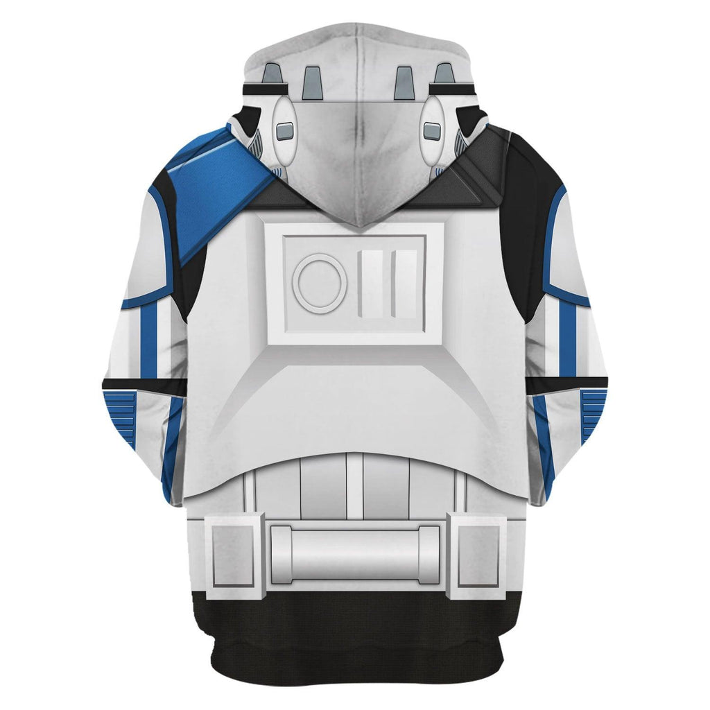 OodieGang Captain Rex Costume Hoodie Sweatshirt T-Shirt Sweatpants - OodieGang.com