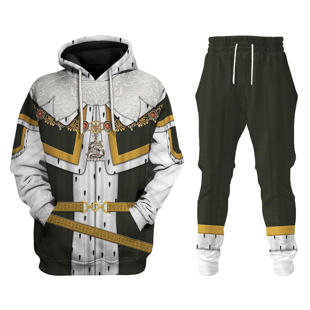 Oodiegang Charles I of England Costume Hoodie Sweatshirt T-Shirt Tracksuit - Oodiegang.com