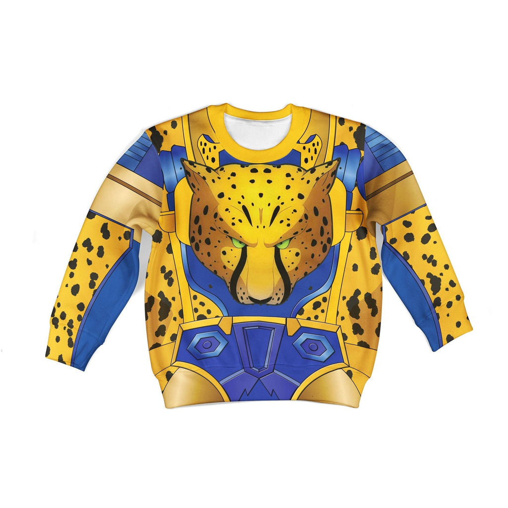 OodieGang Cheetor Kid Costume Cosplay Hoodie Sweatshirt T-Shirt - OodieGang.com